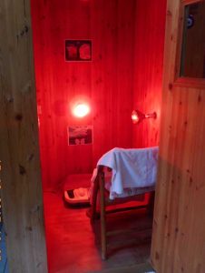 Infrared sauna