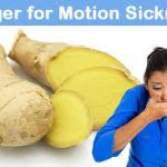 ginger for motion sickness