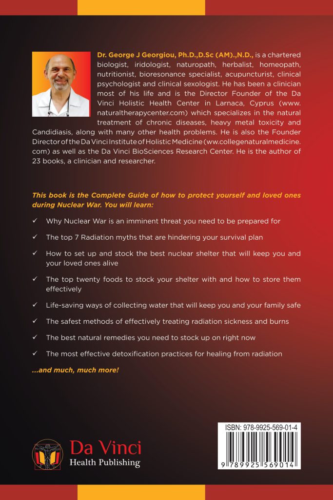 Back cover of Surviving a Nuclear War: Save Your Family and Loved Ones!
