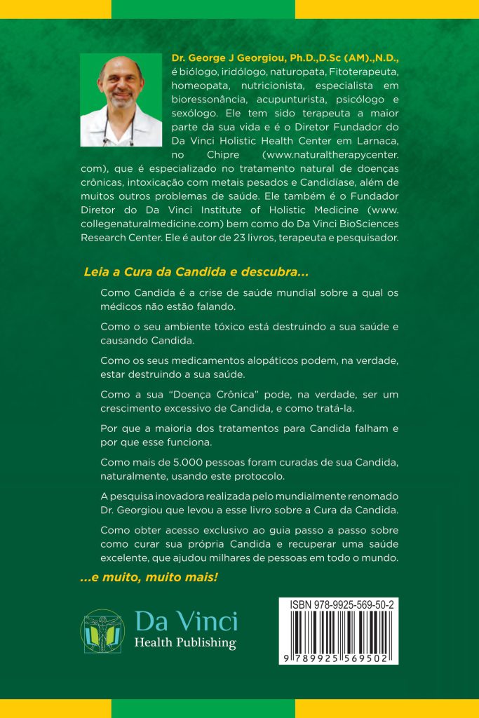 Back cover of A CURA DA CANDIDA