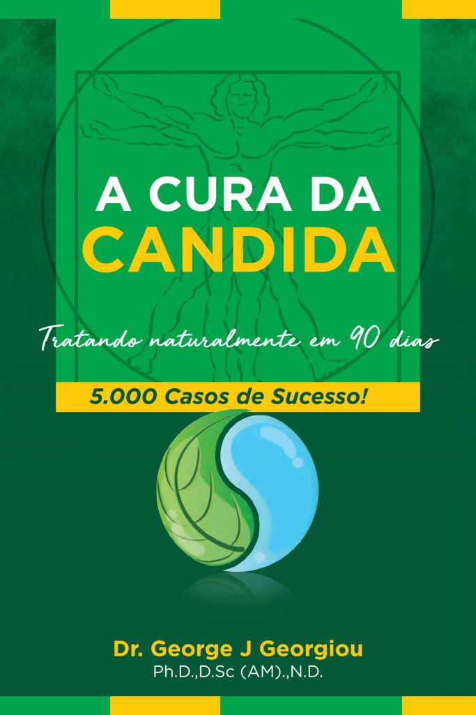 Capa do livro A Cura da Candida, do Dr. George Georgiou